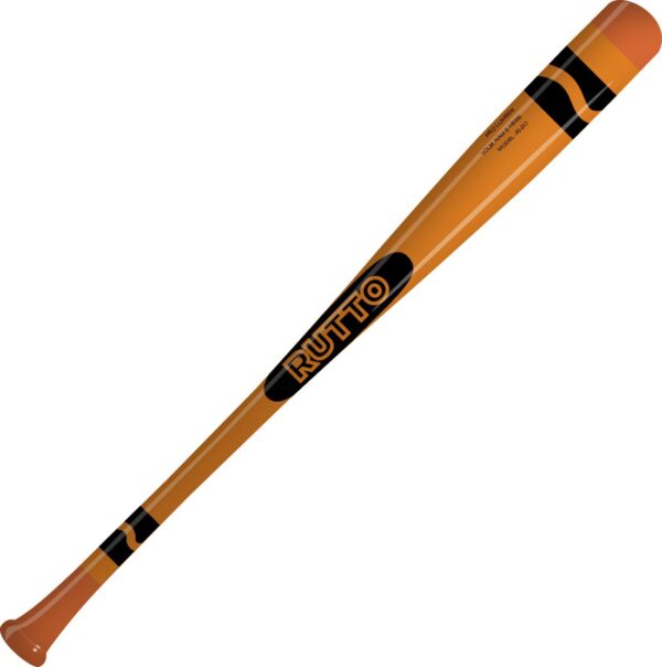 Crayon Bat - Orange